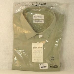 Concepts by Claiborne Mens Long Sleeve Dress Shirt